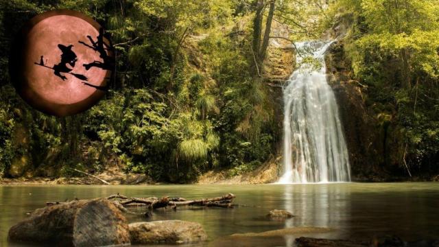 Cascada de Malatosca, hogar de brujas