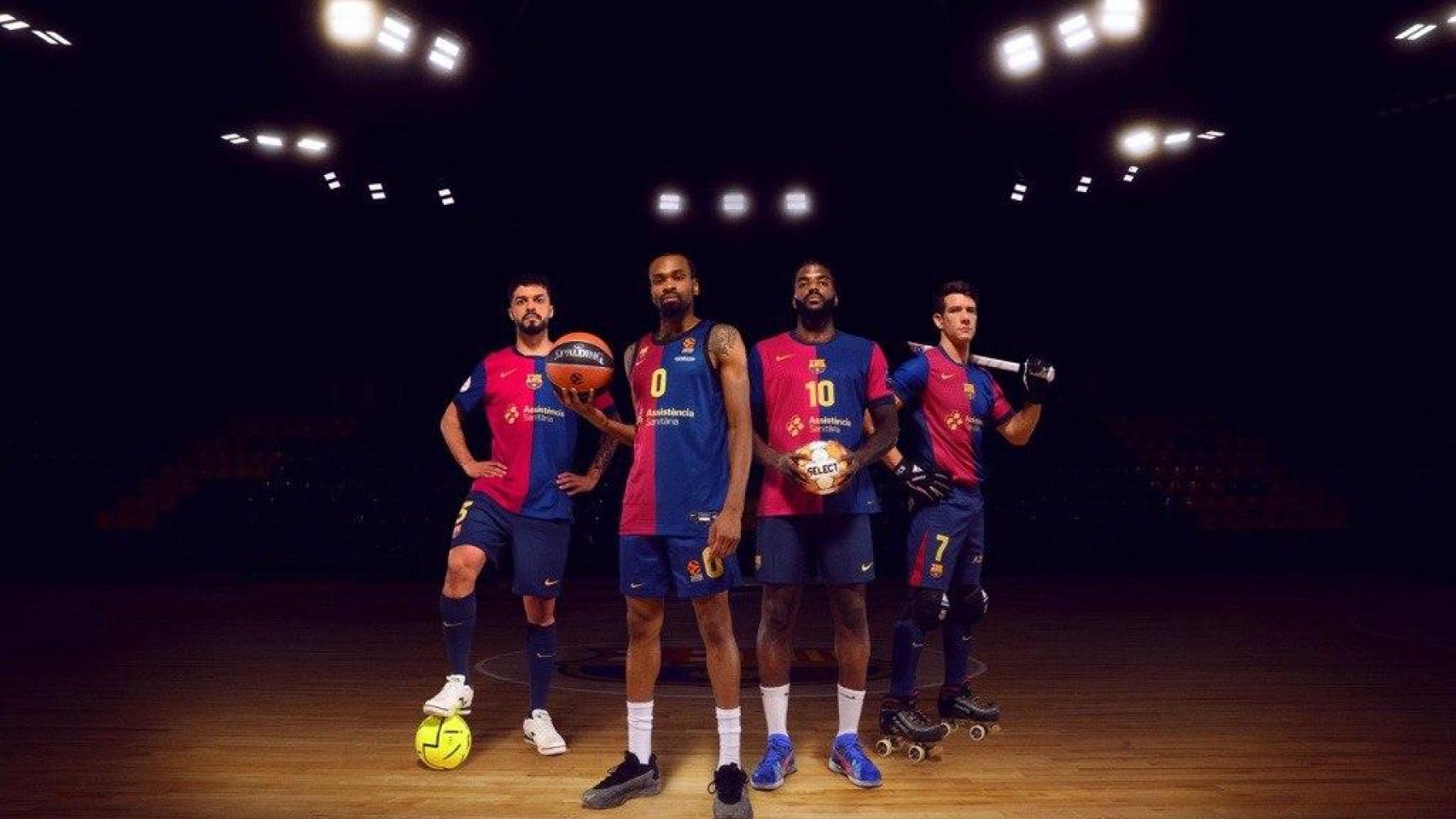 El Barça pone a la venta las camisetas de las secciones