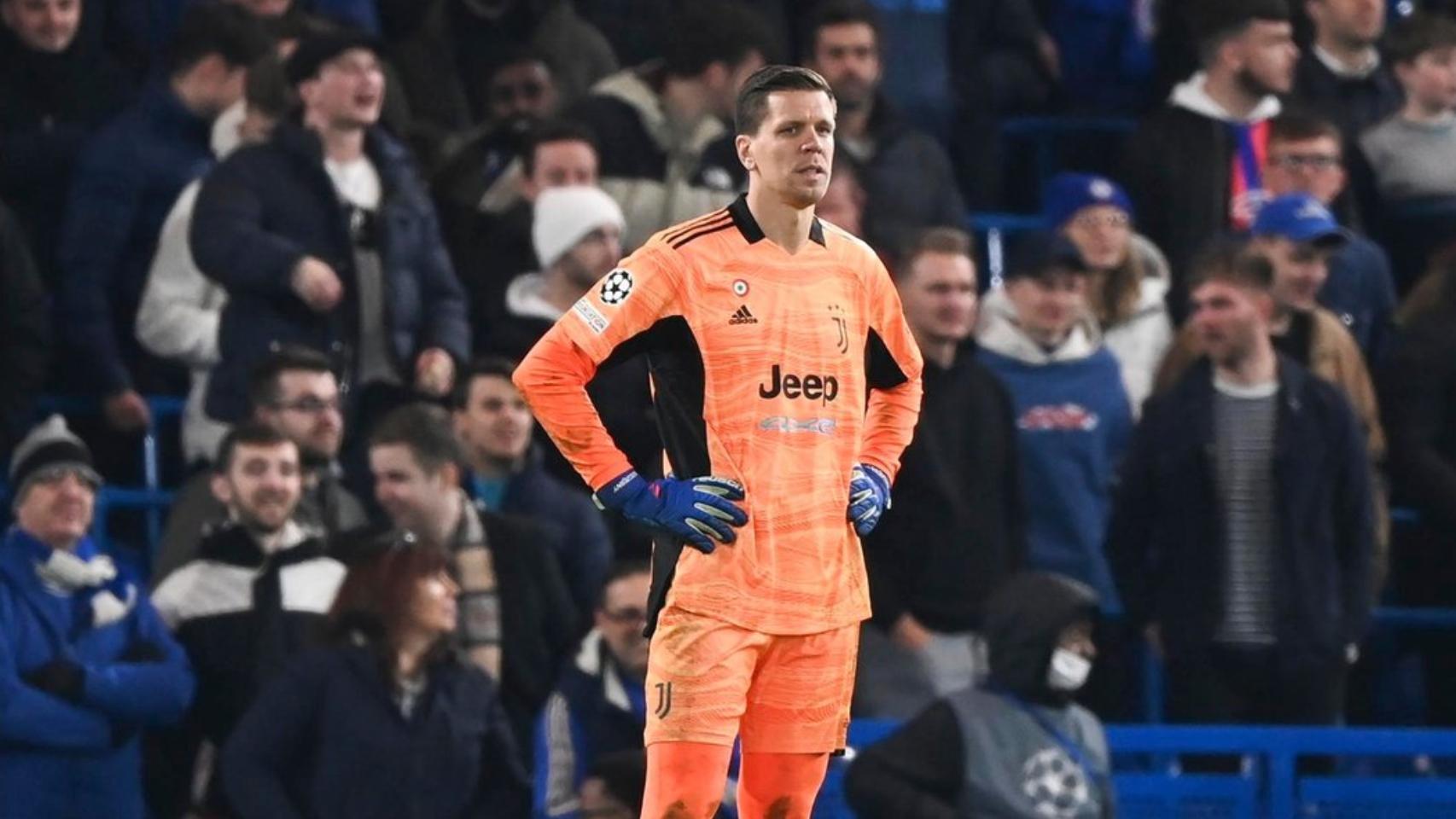 Wojciech Szczesny, durante un partido con la Juventus de Turín