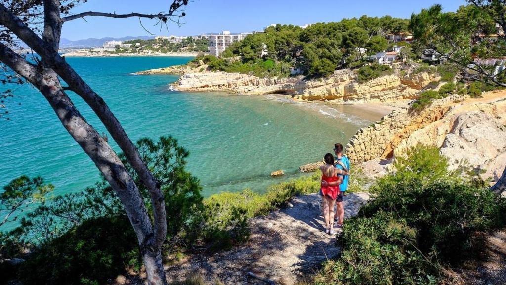 Una playa en Salou