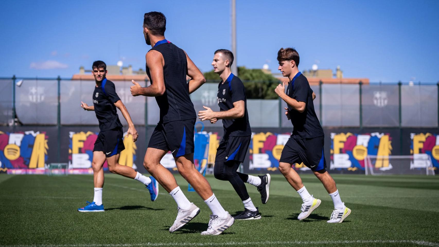 El Barça se prepara para el partido contra el Young Boys en la Champions League