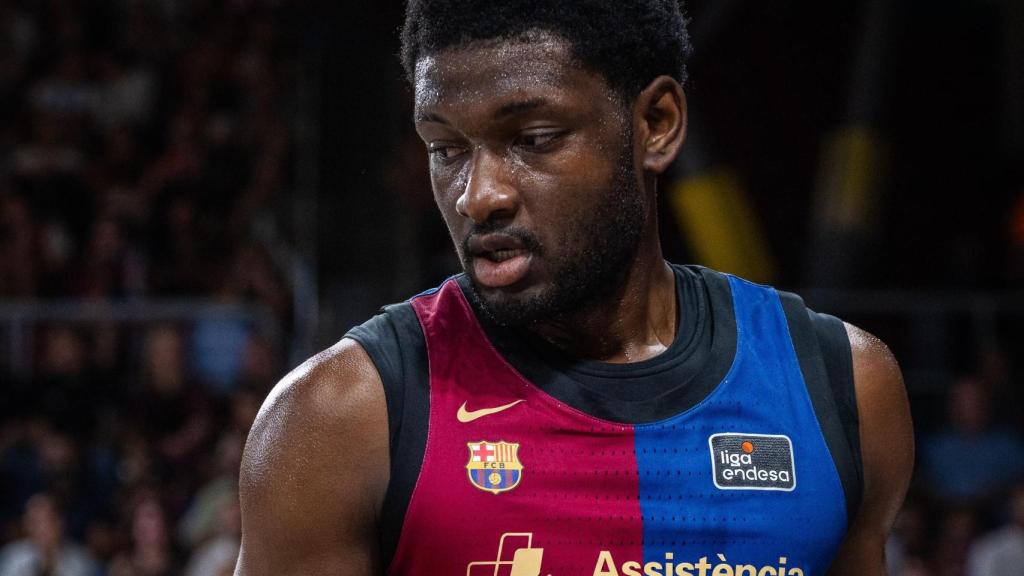 Chimezie Metu, jugador del Barça de basket