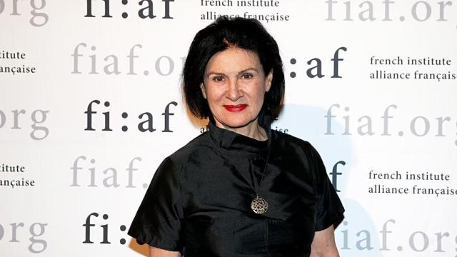 Paloma Picasso, en una comparecencia ante los medios