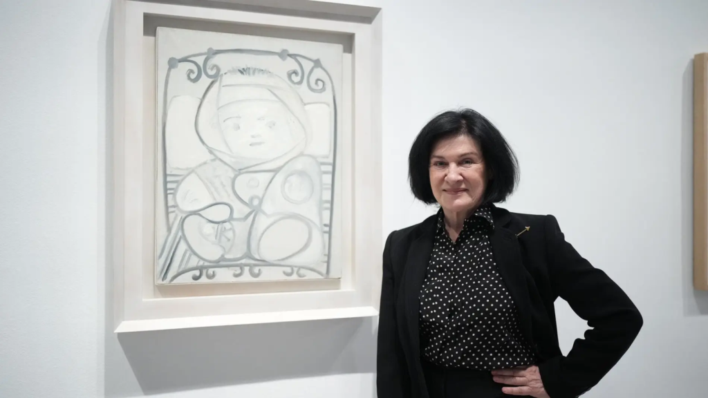 Paloma Picasso, heredera de las obras de Pablo Picasso, su padre