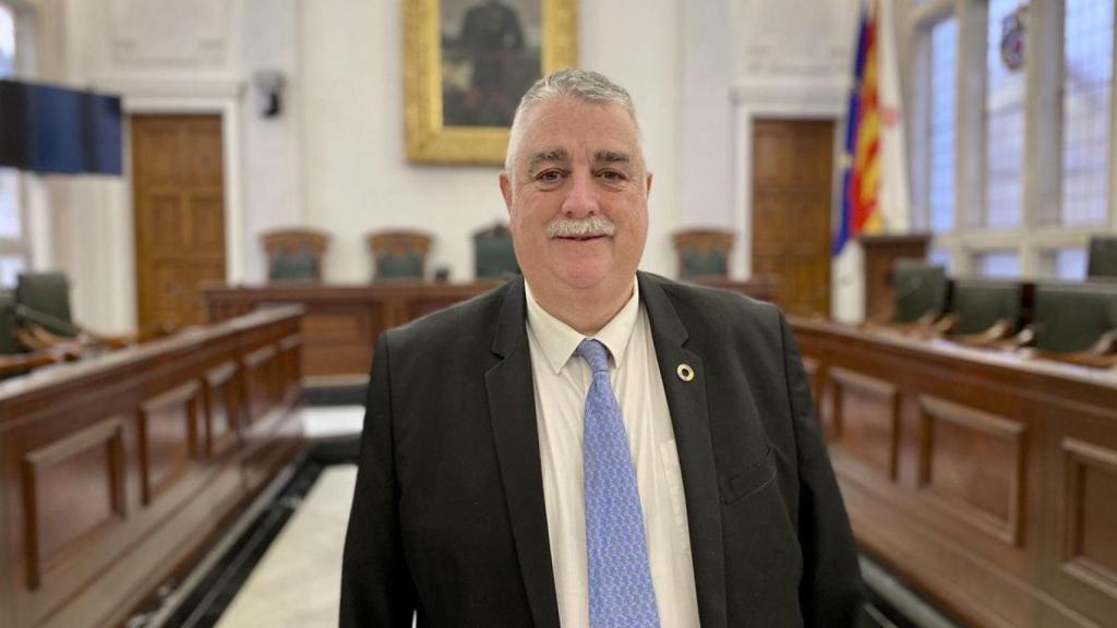 Julio Pardo, portavoz del grupo municipal de Vox en Reus