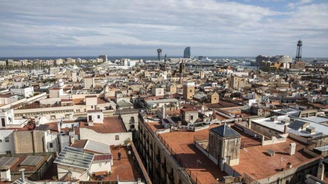 Día soleado en Barcelona