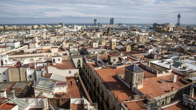 Día soleado en Barcelona