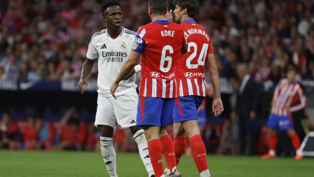 Vinicius se encara con Koke