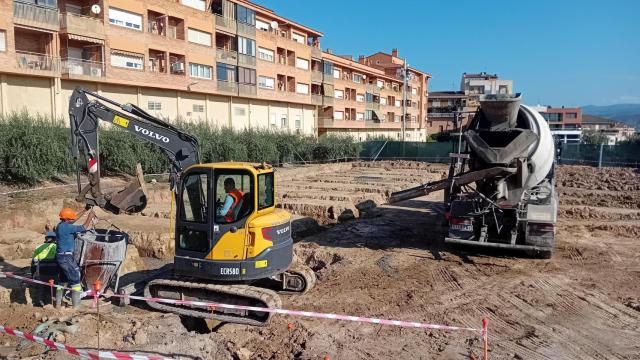 Obras del futuro CAP Almenar, en Lleida