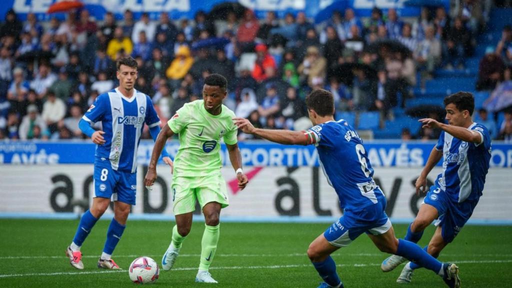 Ansu Fati se perfila para tirar contra Deportivo Alavés