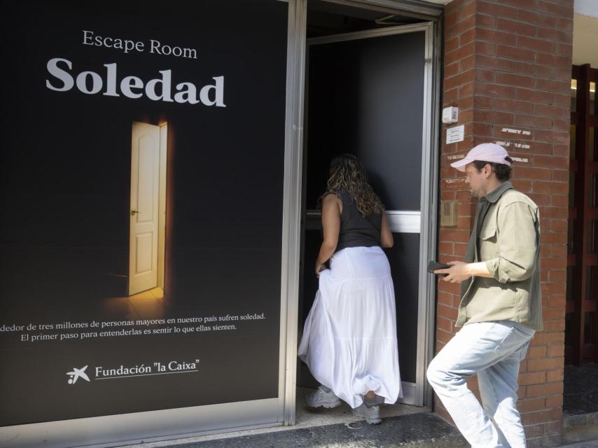 Muchas personas han visitado ya el escape room ‘Soledad’ de Fundación “la Caixa”