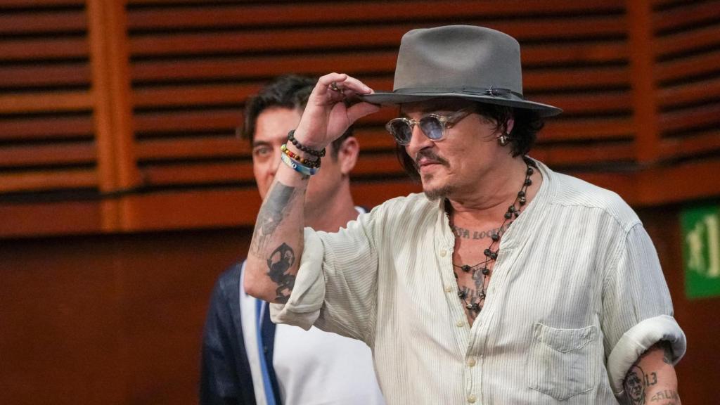 Imagen de archivo del actor Johnny Depp en San Sebastián