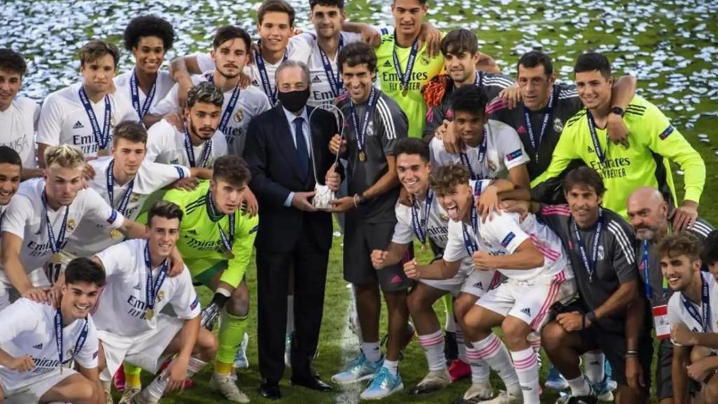 El Real Madrid de Raúl González Blanco, campeón de la Youth League en 2020