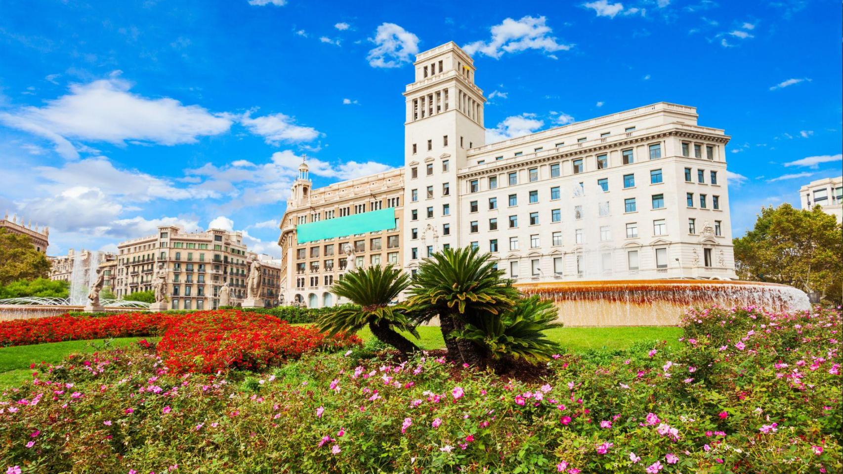 Plaza Cataluña de Barcelona