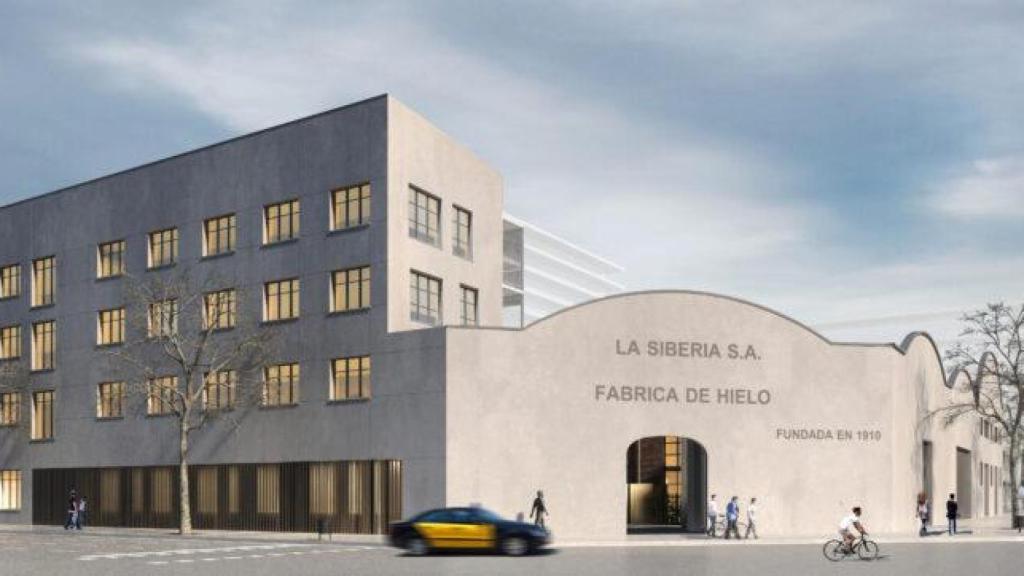 Render de la nueva fábrica de La Siberia, por BCA Arquitectes
