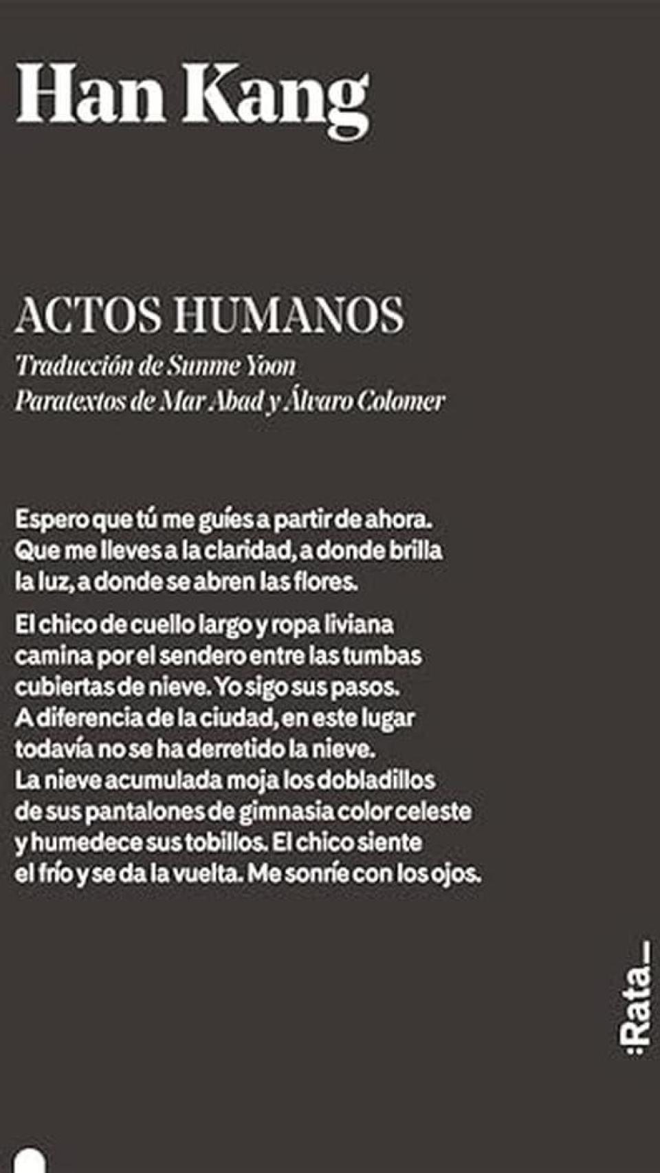 'Actos inhumanos'