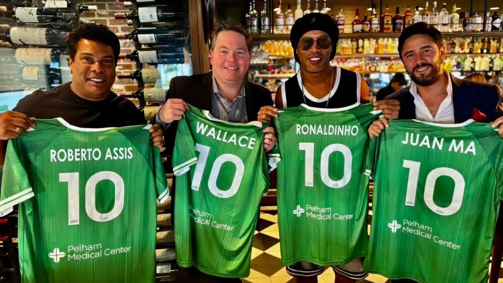 Ronaldinho y su hermano Roberto compran el Greenville de la tercera división de Estados Unidos