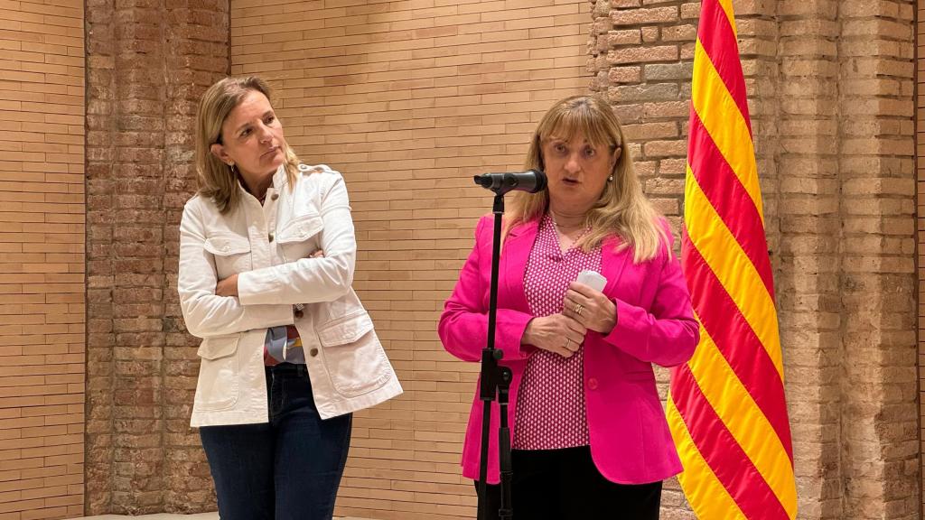 La coordinadora de las PAU en Catalunya, Pilar Gómez, este viernes