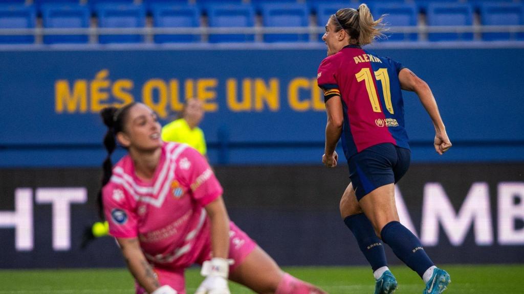 Alexia Putellas lidera la reacción del Barça Femenino en el derbi contra el Espanyol