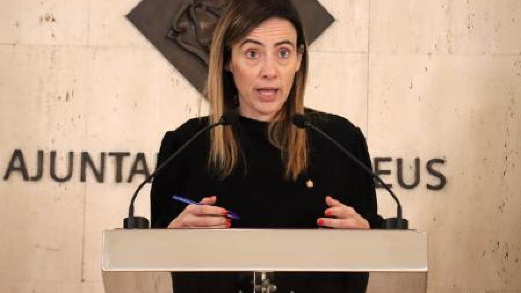 Sandra Guaita, alcaldesa de Reus, en una comparecencia anterior