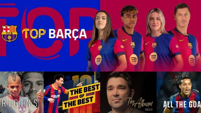 TOP Barça, la nueva apuesta audiovisual para Barça Studios