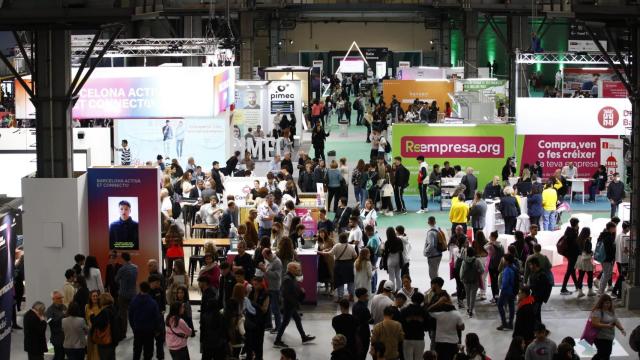 Bizbarcelona y el Saló de l’Ocupació se celebran a la vez en el recinto de Montjuïc