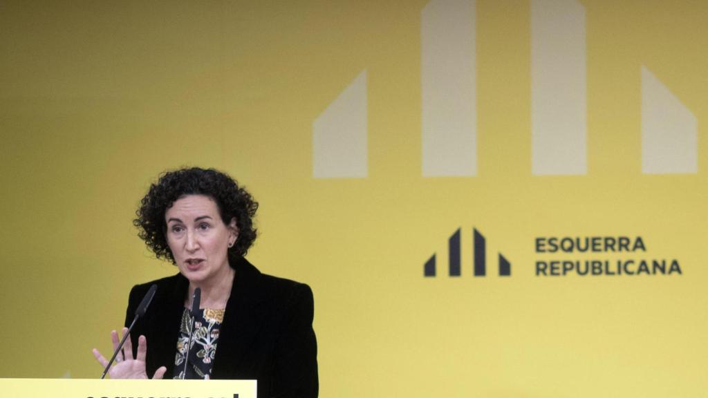 La secretaria general de ERC, Marta Rovira, ofrece una conferencia para hacer balance de su mandato de más de trece años al frente de la dirección del partido