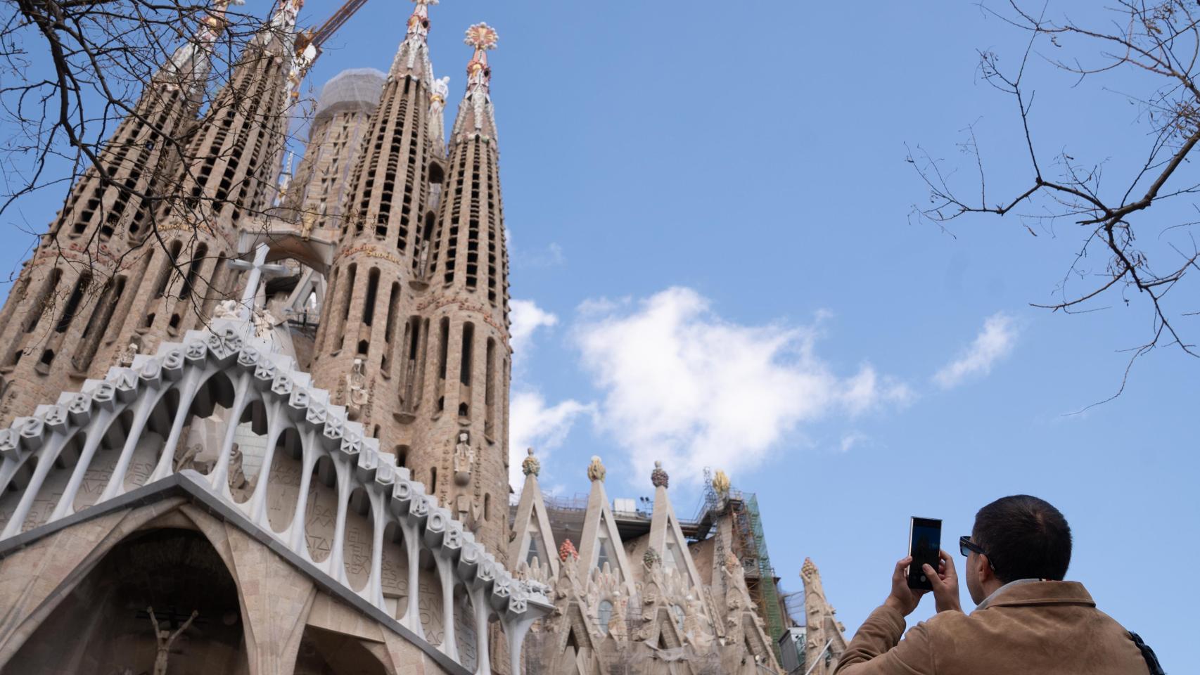 Un turista en Barcelona