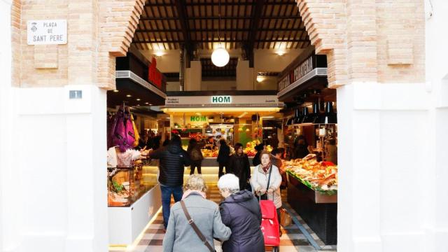 Imagen del Mercat Vell de Sant Cugat, el primero 'gastro' de Cataluña