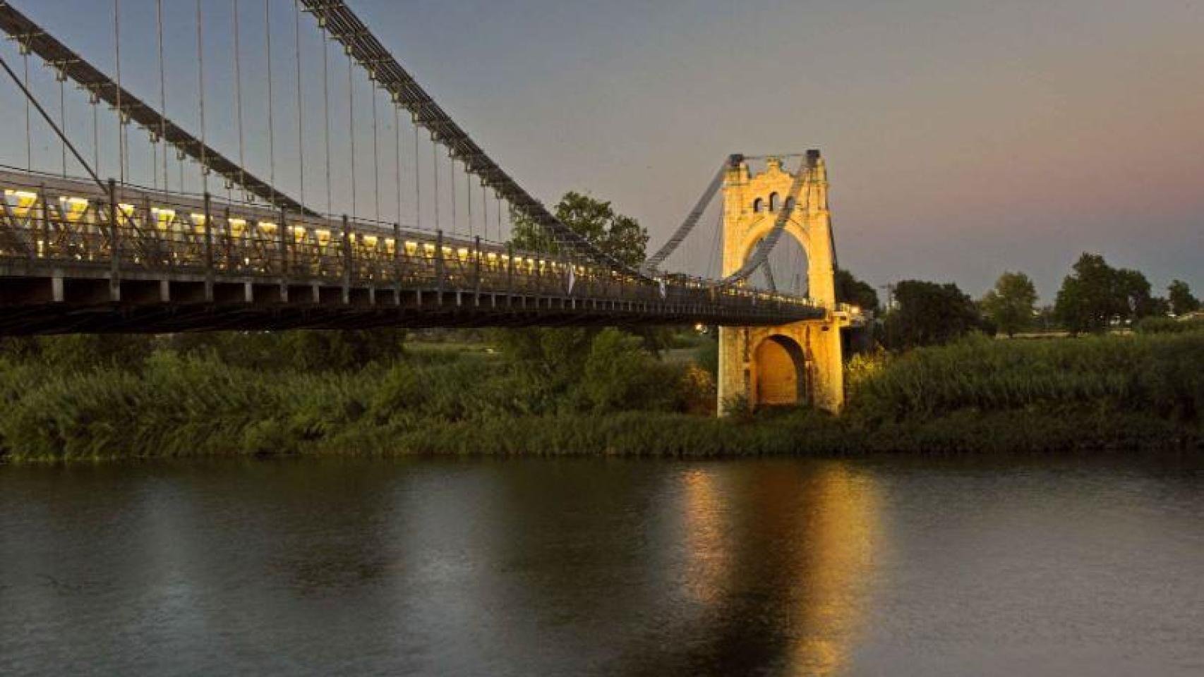 Puente colgante de Amposta