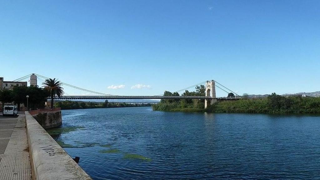 Puente colgante de Amposta