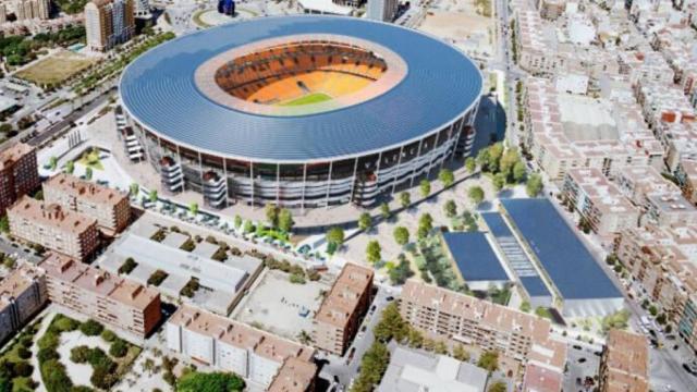 Proyecto definitivo del Nou Mestalla