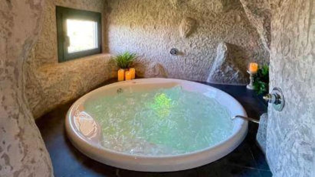 Jacuzzi en la suite Kave