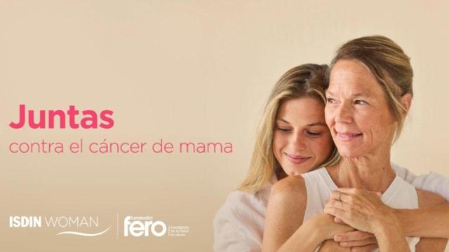 Campaña de Isdin y Fero en la lucha contra el cáncer de mama