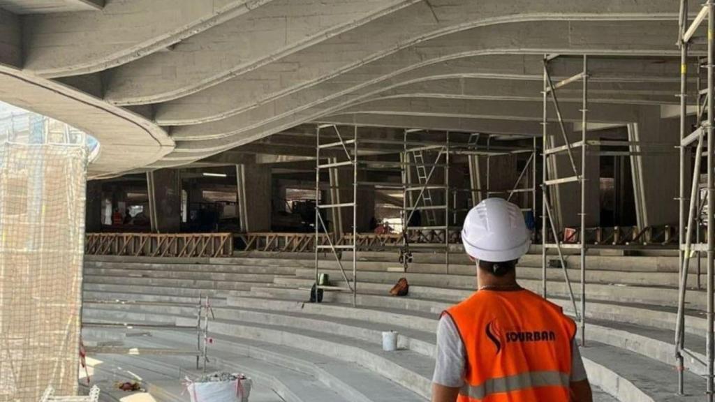 Un 'influencer' se cuela en las obras del Camp Nou (3)