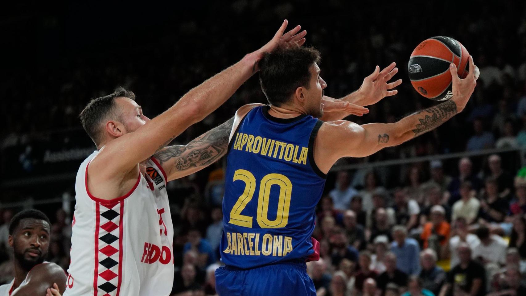 Laprovittola entra a canasta ante el Baskonia antes de lesionarse