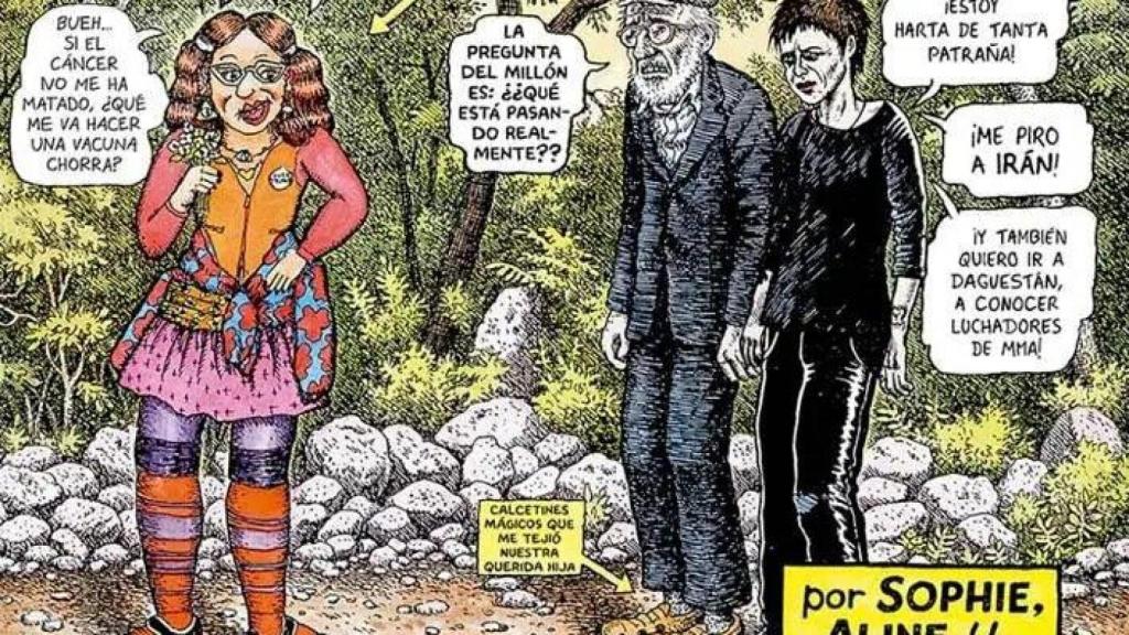 Cómic de Robert Crumb: ¡Sálvese quien pueda!