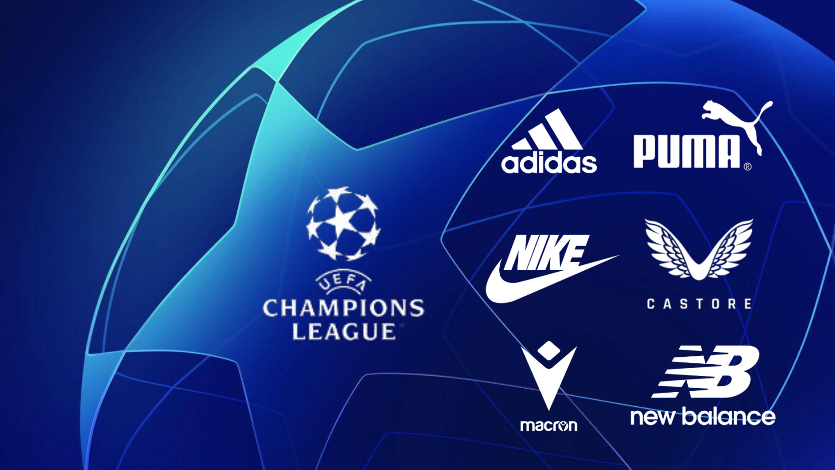 Adidas, Puma, Nike y las principales marcas que visten a los equipos de Champions League