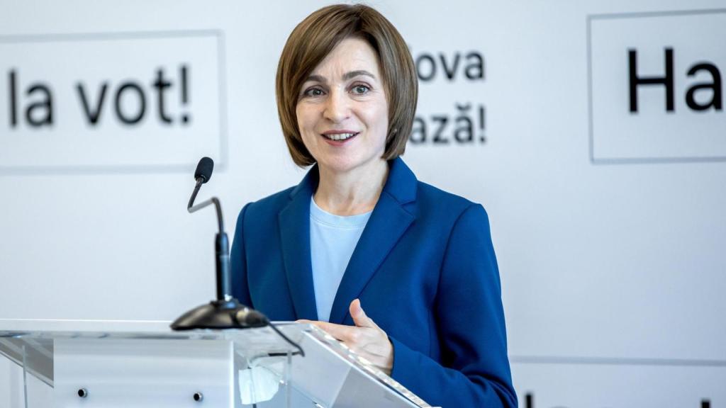 Maia Sandu, presidenta de Moldavia