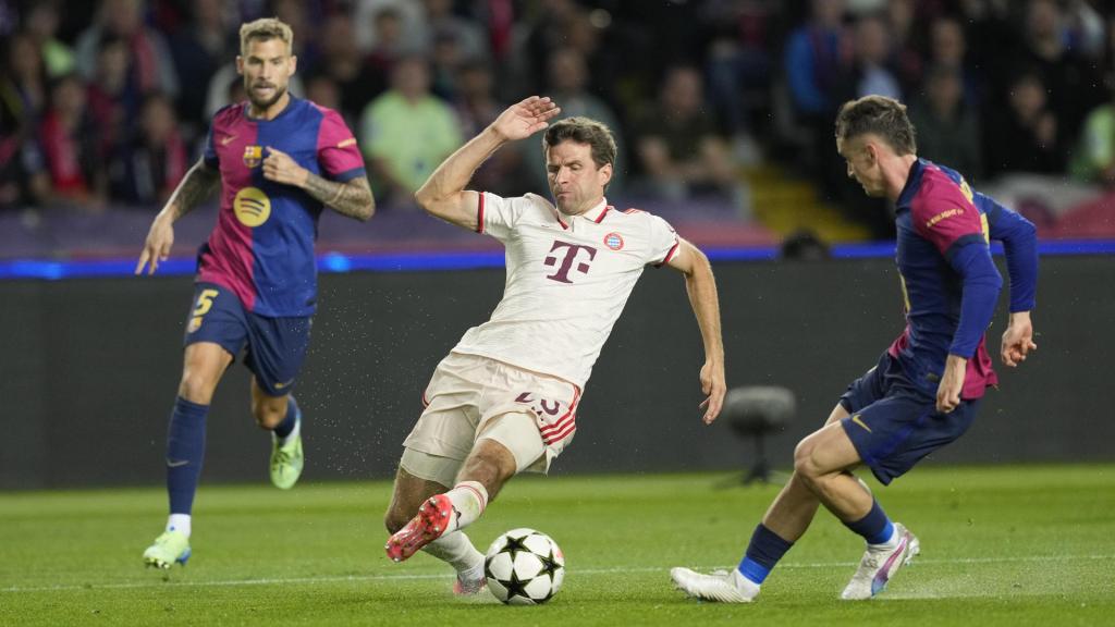 Thomas Muller se estrella contra el Barça en el que podría ser su último partido contra los azulgranas