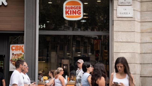 El Burger King de Las Ramblas de Barcelona