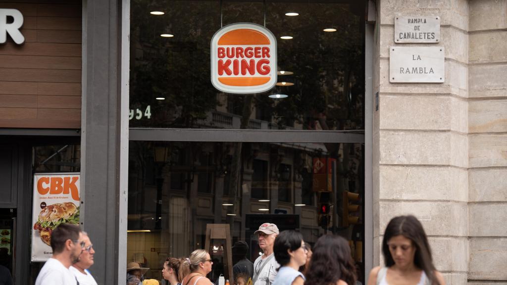 El Burger King de Las Ramblas de Barcelona