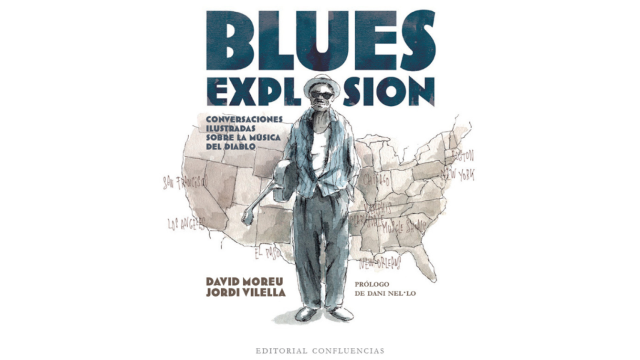 Portada de 'Blues Explosión' de David Moreu y Jordi Vilella