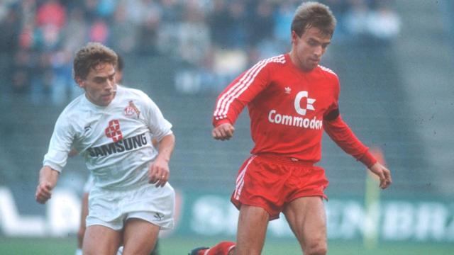 Hansi Flick, en su época como jugador del Bayern Múnich