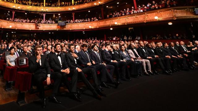 Los nominados al Balón de Oro en la gala celebrada en París