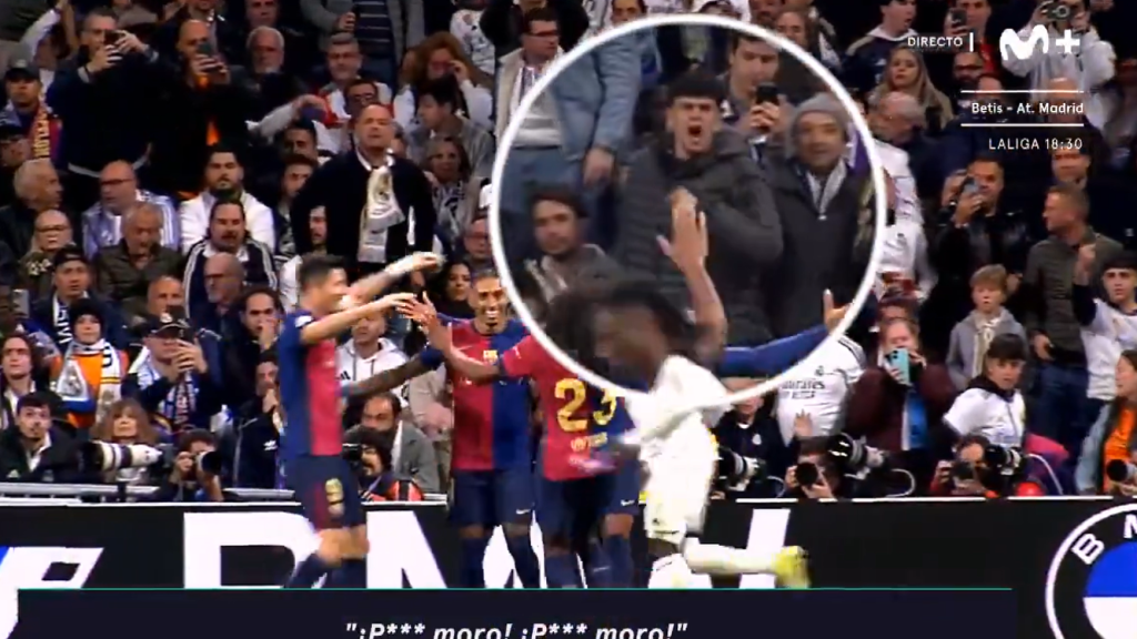 Insultos racistas en el clásico del Santiago Bernabéu