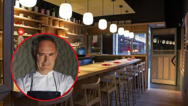 Fotomontaje Ferran Adrià y Sake Bar