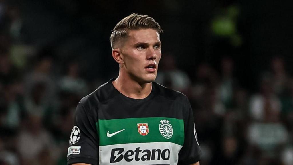 Viktor Gyokeres, delantero del Sporting de Lisboa