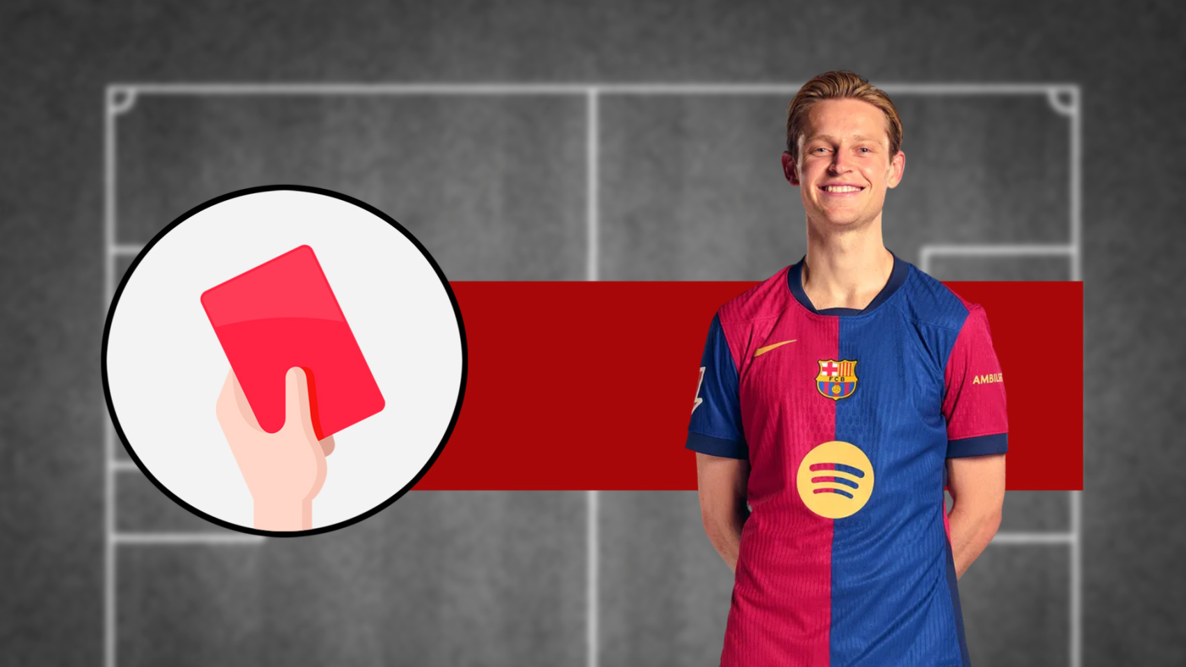 Tarjeta roja: Frenkie de Jong