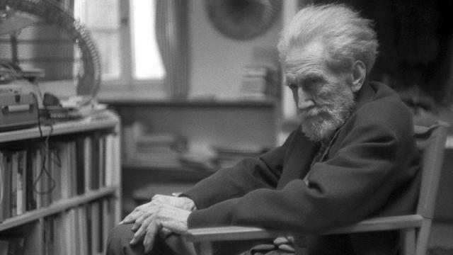 El poeta norteamericano Ezra Pound